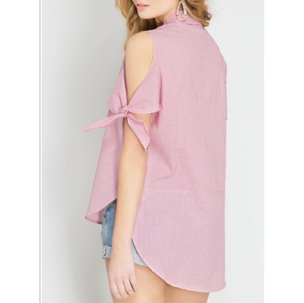 COLD SHOULDER TOP - Picture 2 of 3